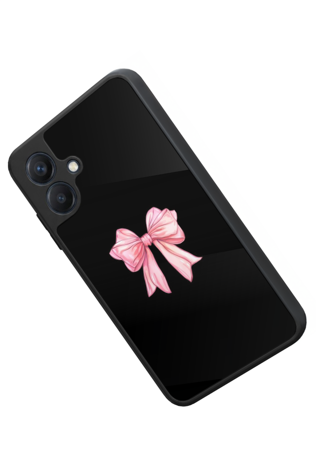 Samsung Galaxy A07 Uyumlu Kurdele Tasarımlı Glossy Premium Kılıf