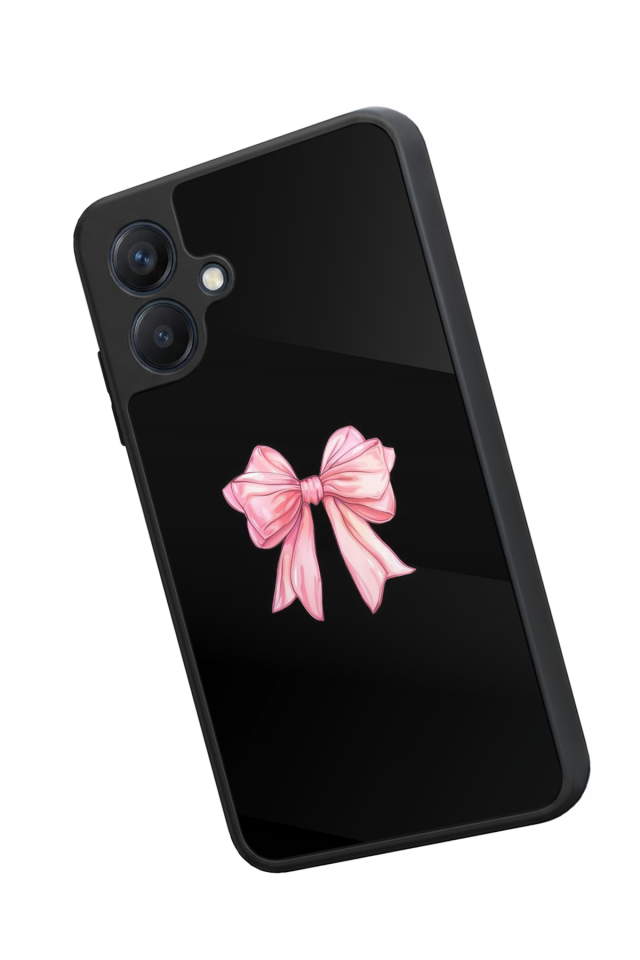 Samsung Galaxy A07 Uyumlu Kurdele Tasarımlı Glossy Premium Kılıf