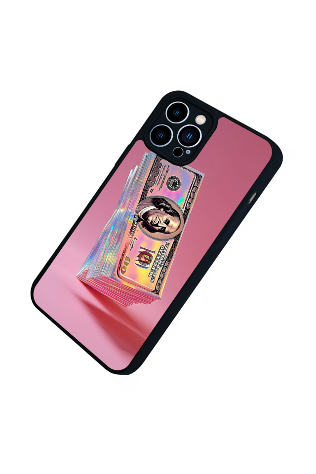 iPhone 12 Pro Max Uyumlu Money Para Tasarımlı Glossy Premium Kılıf