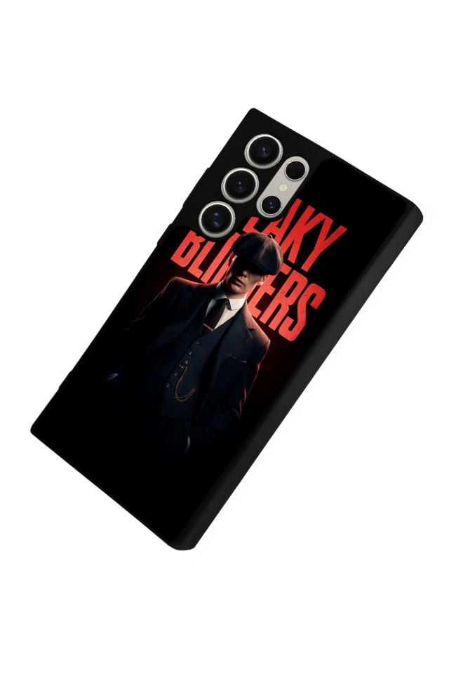 Samsung Galaxy S23 Ultra Uyumlu Peaky Blinders Tasarımlı Glossy Premium Kılıf