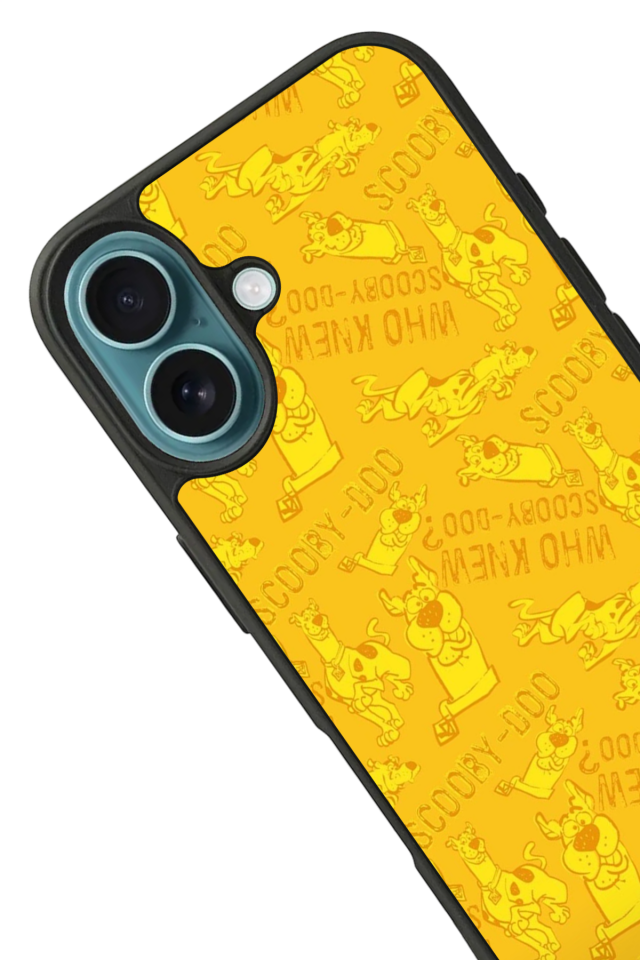 iPhone 16 Plus Uyumlu Scooby Doo Tasarımlı Glossy Premium Kılıf