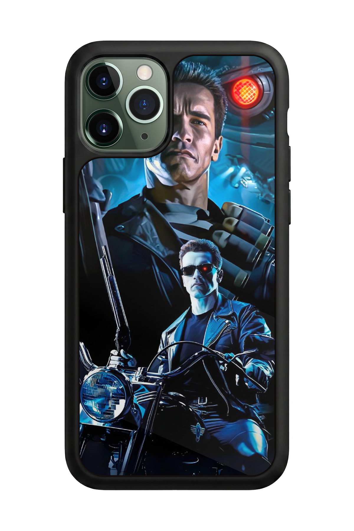 iPhone 11 Pro Max Uyumlu Terminator Tasarımlı Glossy Premium Kılıf