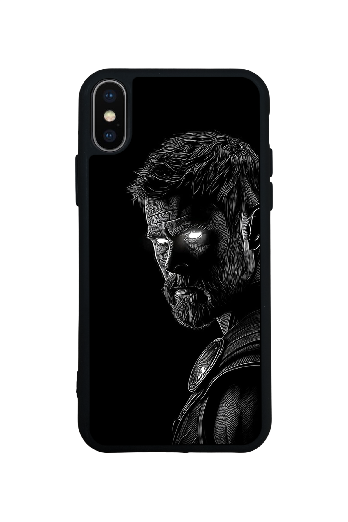 iPhone X/ XS Uyumlu Thor Tasarımlı Glossy Premium Kılıf