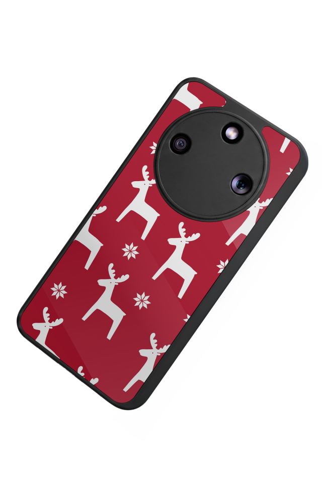 Honor Magic 8 Lite Uyumlu Yilbasi Christmas Tasarımlı Glossy Premium Kılıf