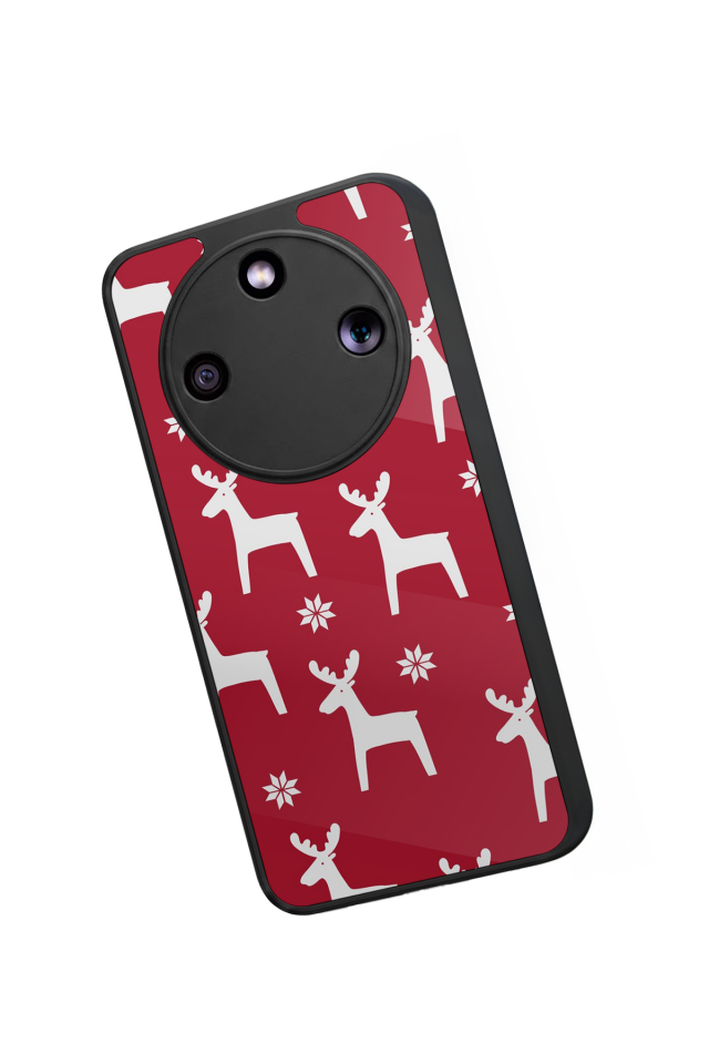Honor Magic 8 Lite Uyumlu Yilbasi Christmas Tasarımlı Glossy Premium Kılıf
