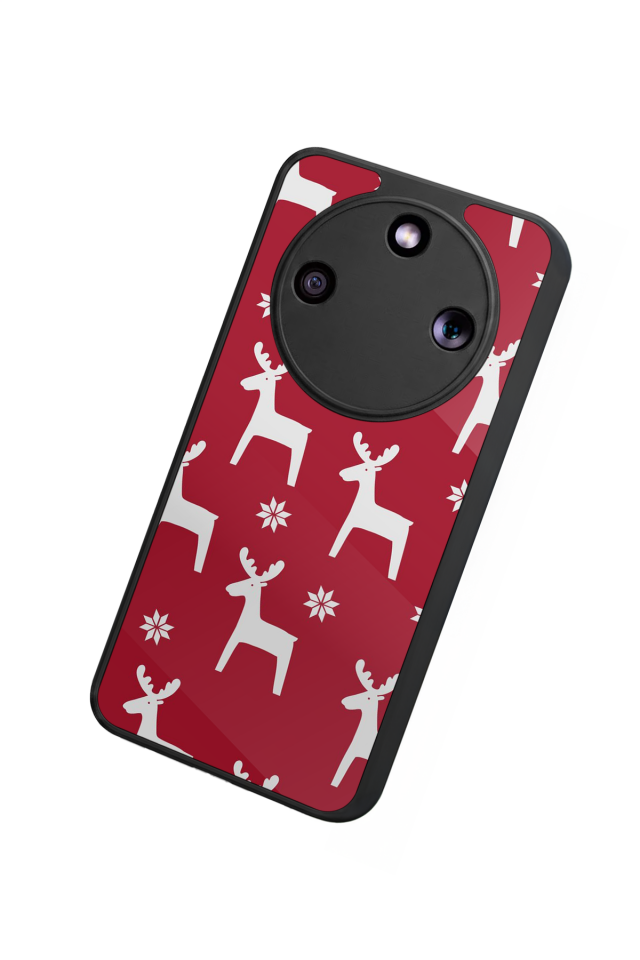 Honor Magic 8 Lite Uyumlu Yilbasi Christmas Tasarımlı Glossy Premium Kılıf