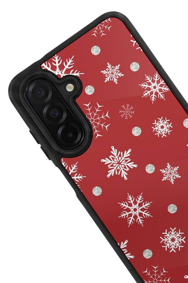 Samsung Galaxy A36 Uyumlu Yilbasi Christmas Tasarımlı Glossy Premium Kılıf