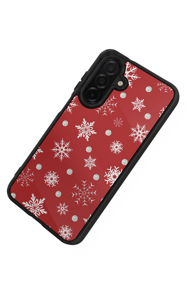 Samsung Galaxy A36 Uyumlu Yilbasi Christmas Tasarımlı Glossy Premium Kılıf