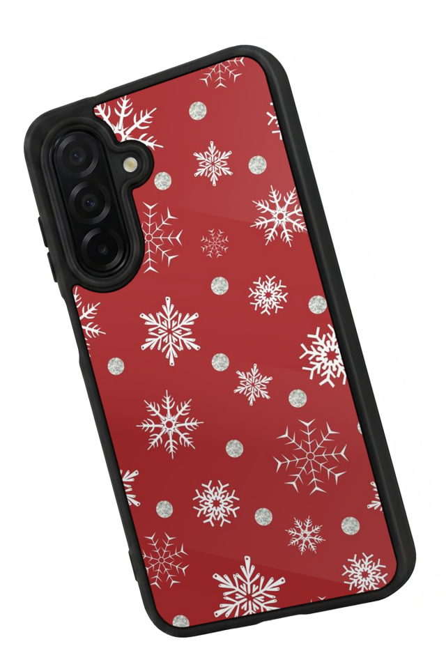 Samsung Galaxy A36 Uyumlu Yilbasi Christmas Tasarımlı Glossy Premium Kılıf