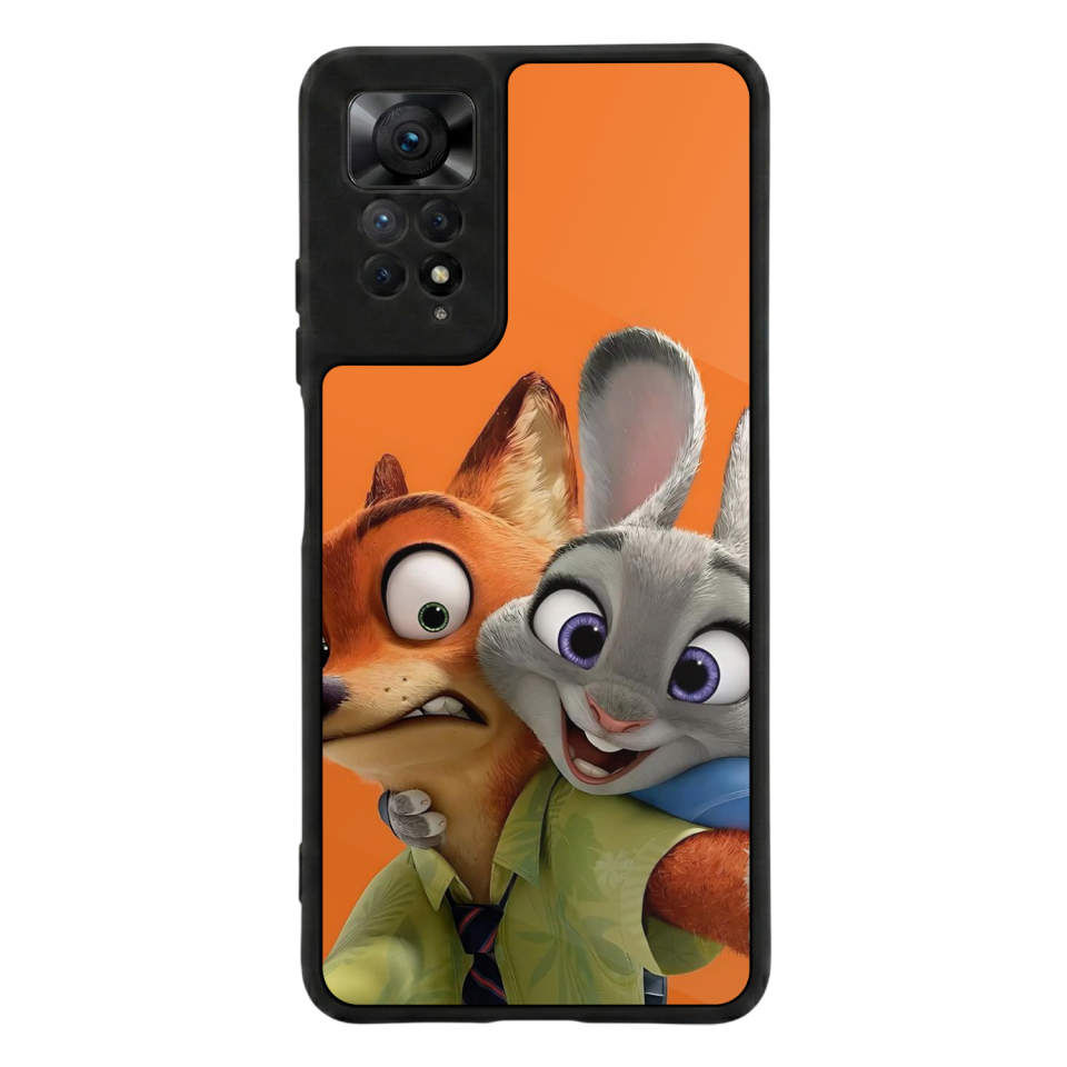 Xiaomi Redmi Note 11 Pro Uyumlu Zootropolis Tasarımlı Glossy Premium Kılıf