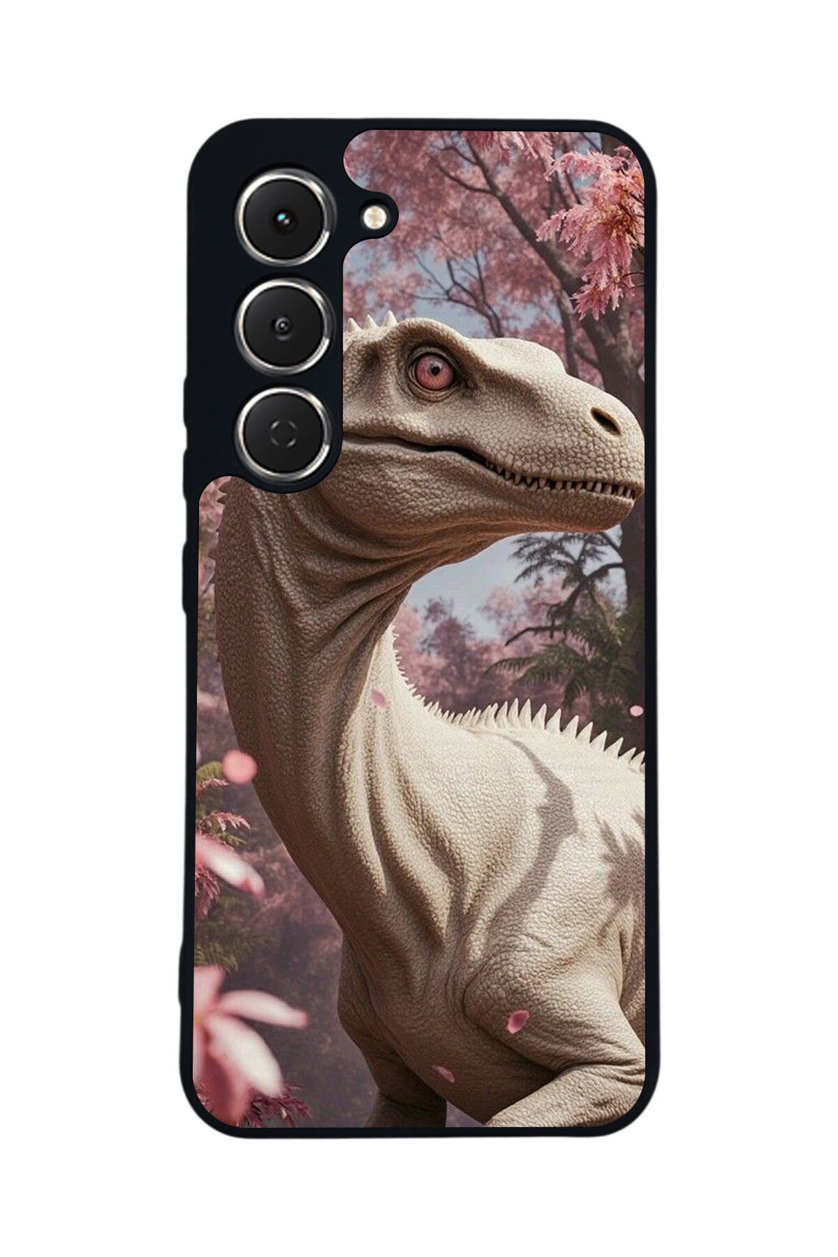 Tecno Spark 40 Pro Uyumlu Dinazor Tasarımlı Glossy Premium Kılıf