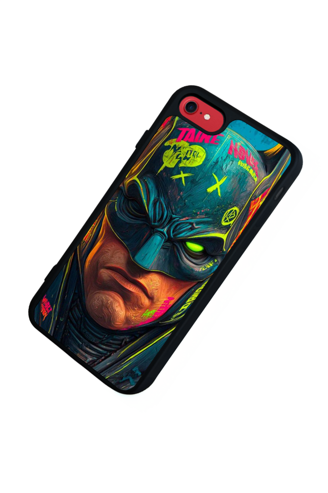 iPhone 7 Uyumlu Batman Tasarımlı Glossy Premium Kılıf