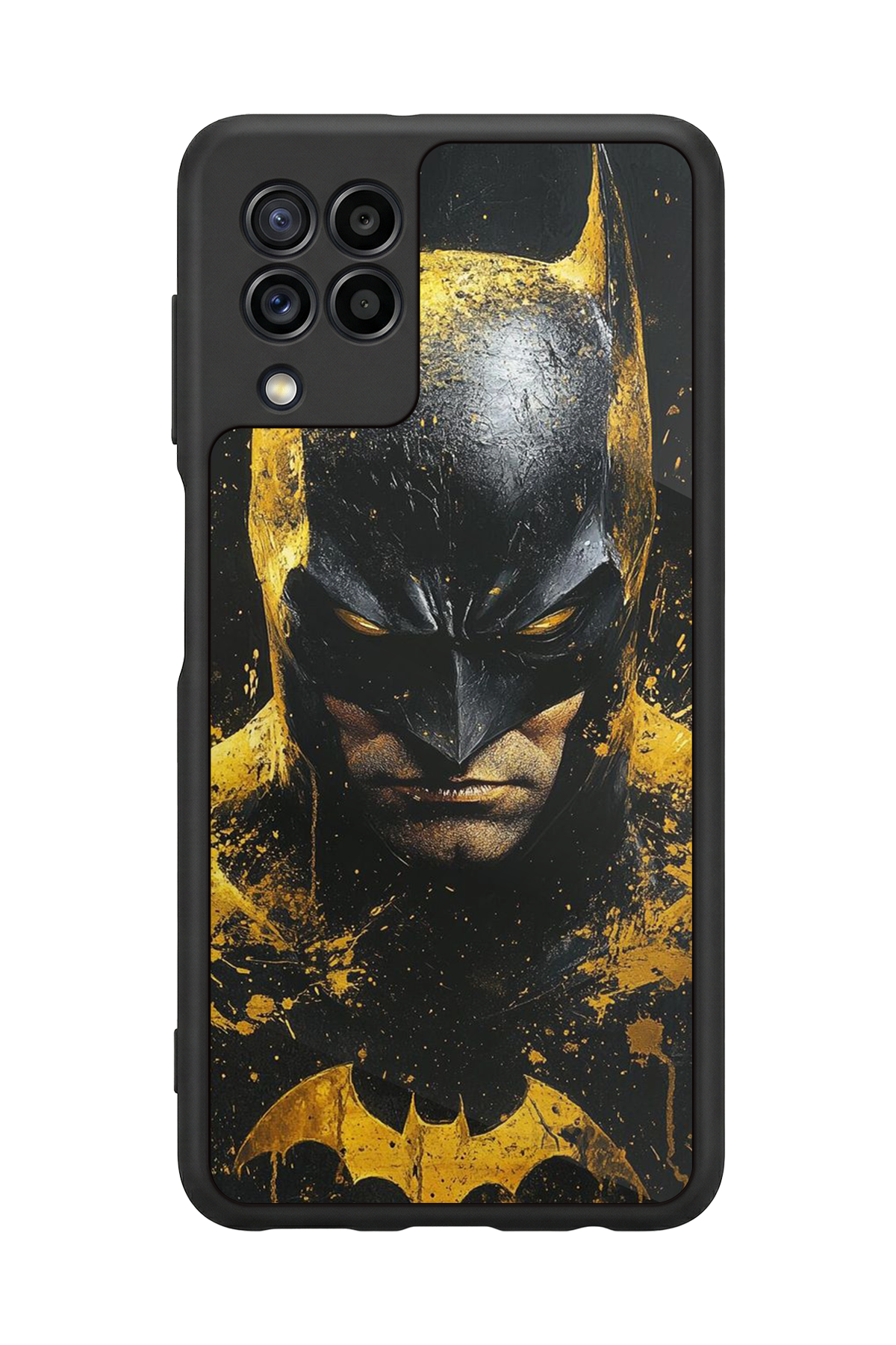 Samsung Galaxy M32 Uyumlu Batman Tasarımlı Glossy Premium Kılıf