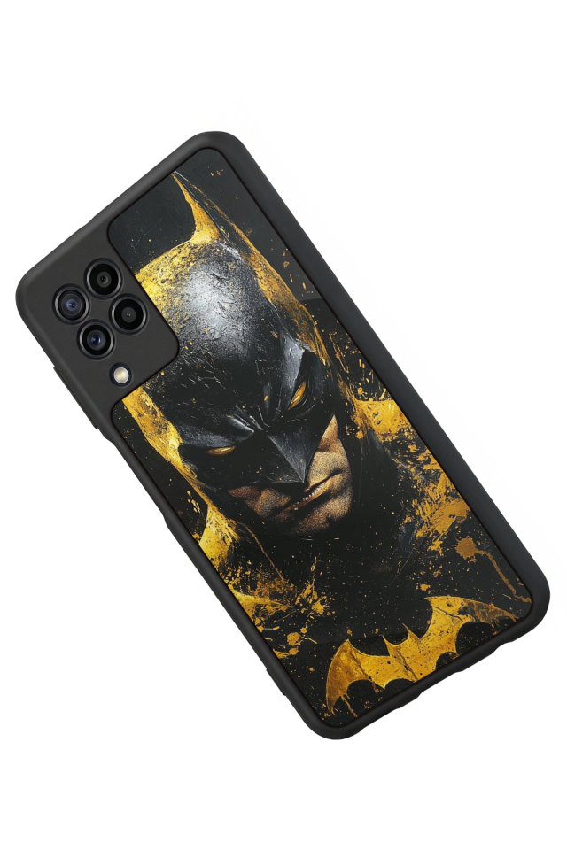 Samsung Galaxy M32 Uyumlu Batman Tasarımlı Glossy Premium Kılıf