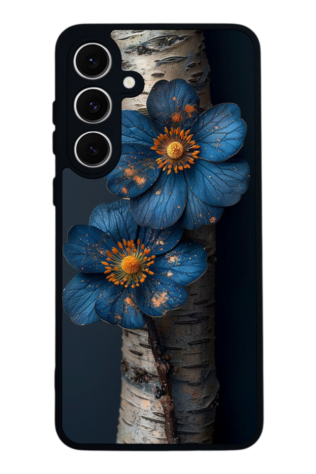 Samsung Galaxy A16 Uyumlu Cicek Tasarımlı Glossy Premium Kılıf