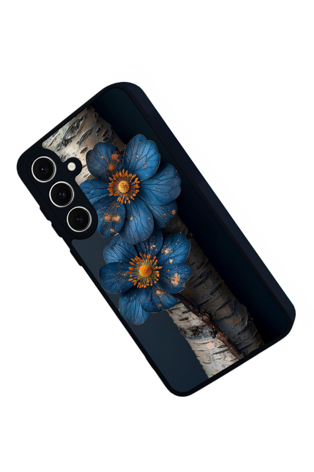 Samsung Galaxy A16 Uyumlu Cicek Tasarımlı Glossy Premium Kılıf