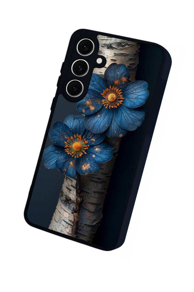 Samsung Galaxy A16 Uyumlu Cicek Tasarımlı Glossy Premium Kılıf