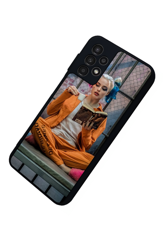 Samsung Galaxy A13 Uyumlu HarleyQueen Tasarımlı Glossy Premium Kılıf