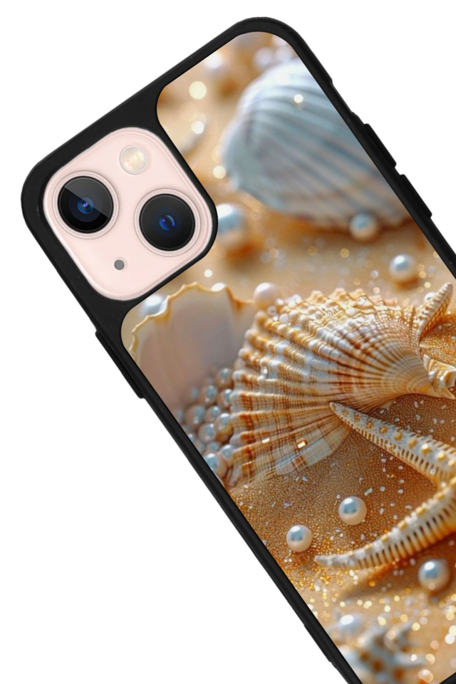 iPhone 15 Uyumlu  İnci Tasarımlı Glossy Premium Kılıf