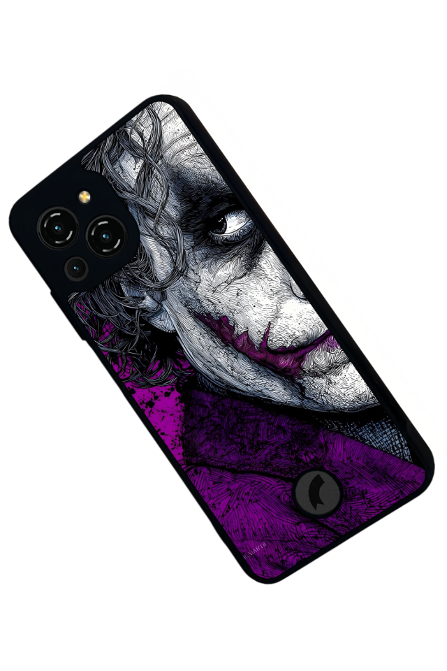 Reeder S23 Pro Max Uyumlu Joker Tasarımlı Glossy Premium Kılıf