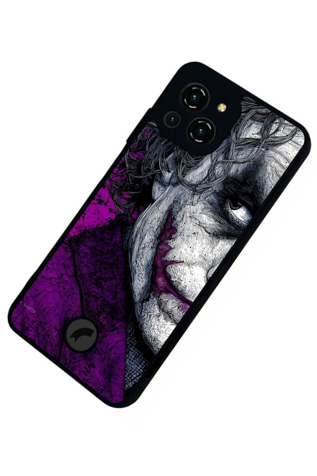 Reeder S23 Pro Max Uyumlu Joker Tasarımlı Glossy Premium Kılıf