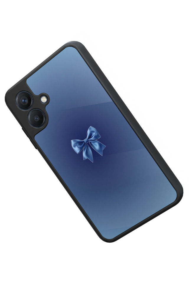Samsung Galaxy A07 Uyumlu Kurdele Tasarımlı Glossy Premium Kılıf