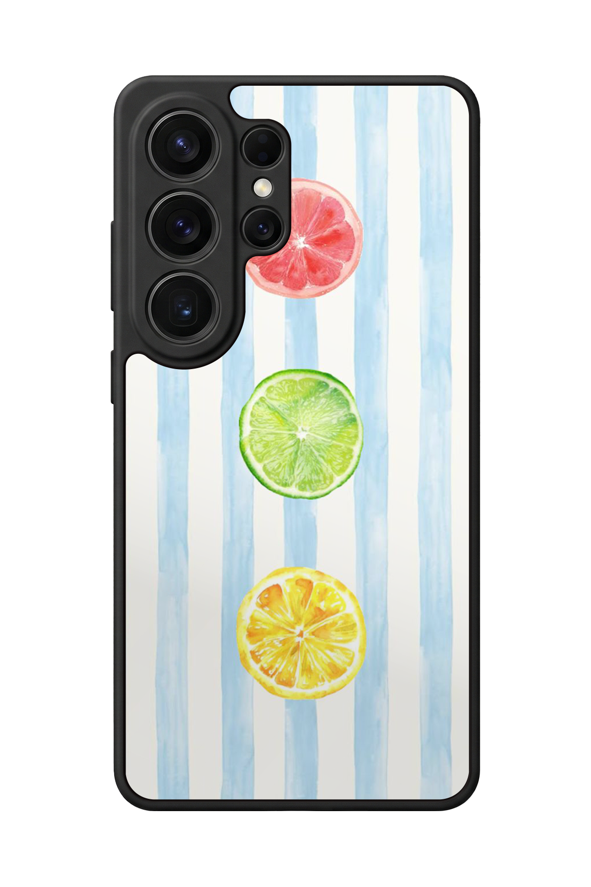 Samsung Galaxy S26 Ultra Uyumlu Limon Tasarımlı Glossy Premium Kılıf