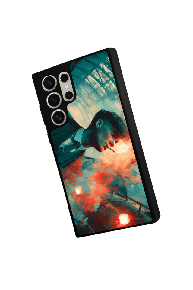 Samsung Galaxy S23 Ultra Uyumlu Peaky Blinders Tasarımlı Glossy Premium Kılıf