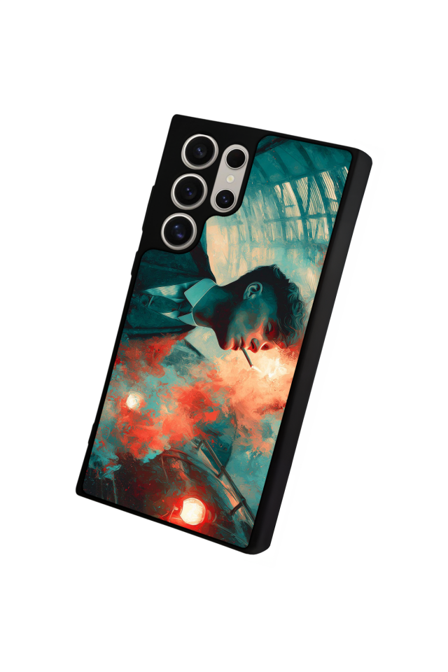 Samsung Galaxy S23 Ultra Uyumlu Peaky Blinders Tasarımlı Glossy Premium Kılıf