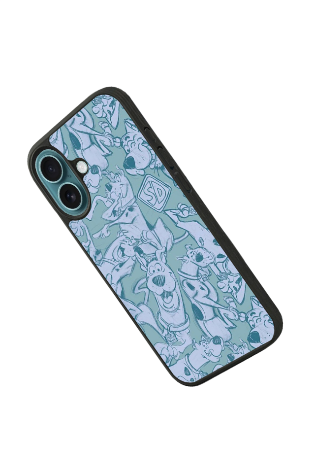 iPhone 16 Plus Uyumlu Scooby Doo Tasarımlı Glossy Premium Kılıf