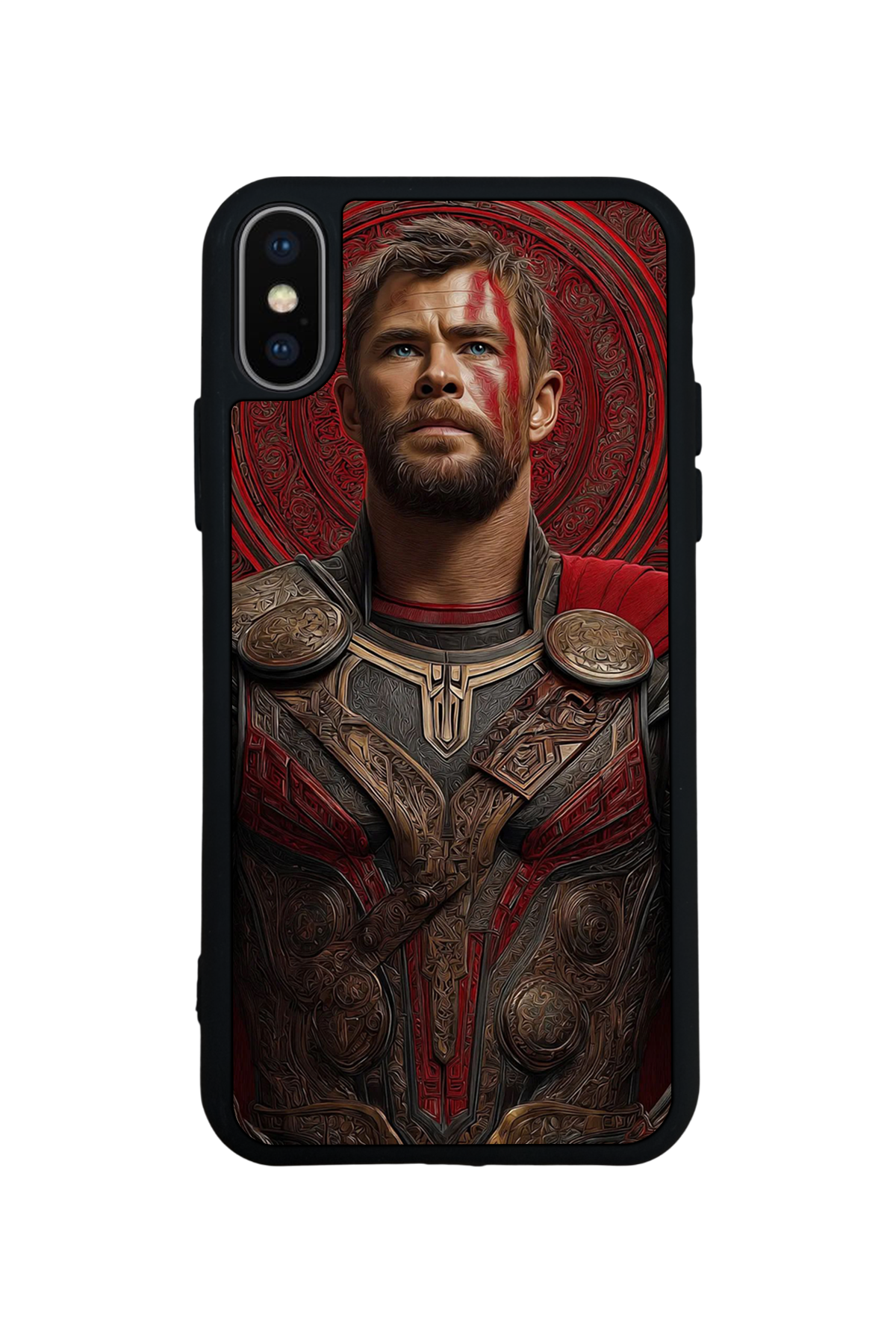 iPhone X/ XS Uyumlu Thor Tasarımlı Glossy Premium Kılıf
