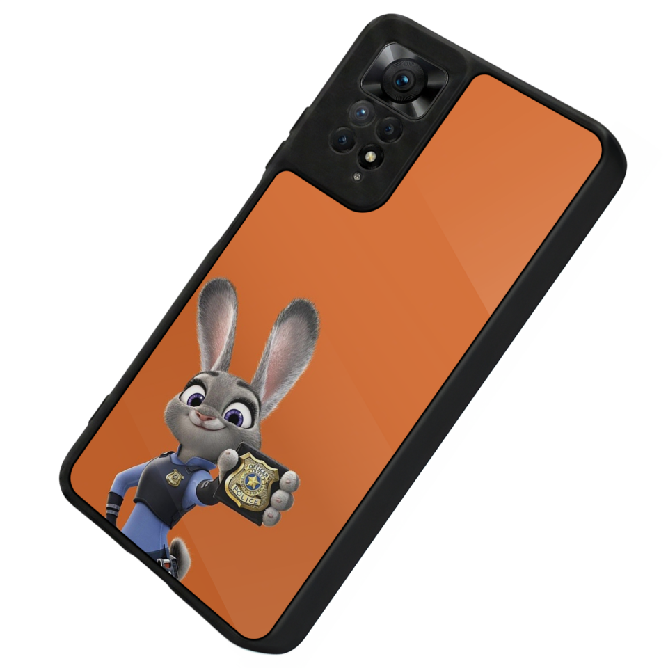Xiaomi Redmi Note 11 Pro Uyumlu Zootropolis Tasarımlı Glossy Premium Kılıf