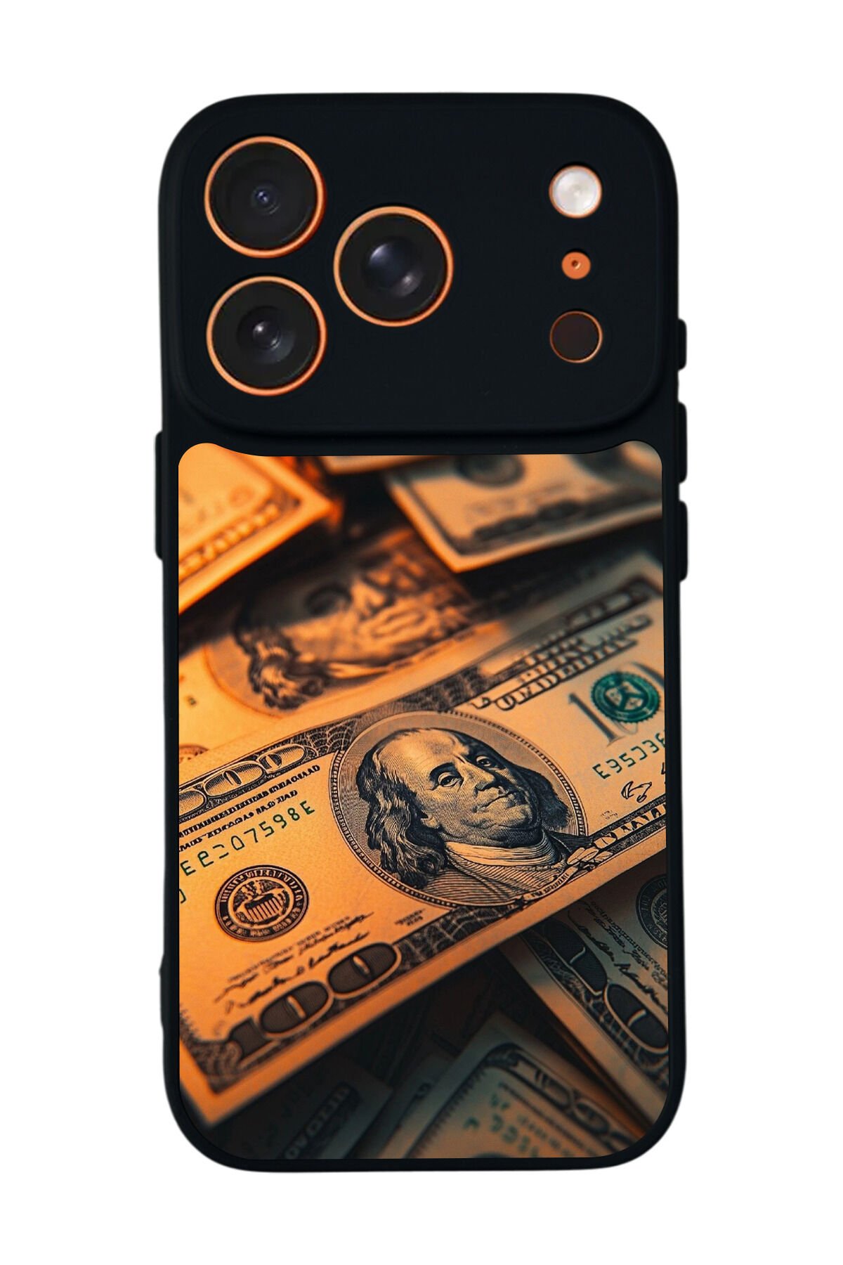 iPhone 17 Pro Max Uyumlu Para Tasarımlı Glossy Premium Kılıf