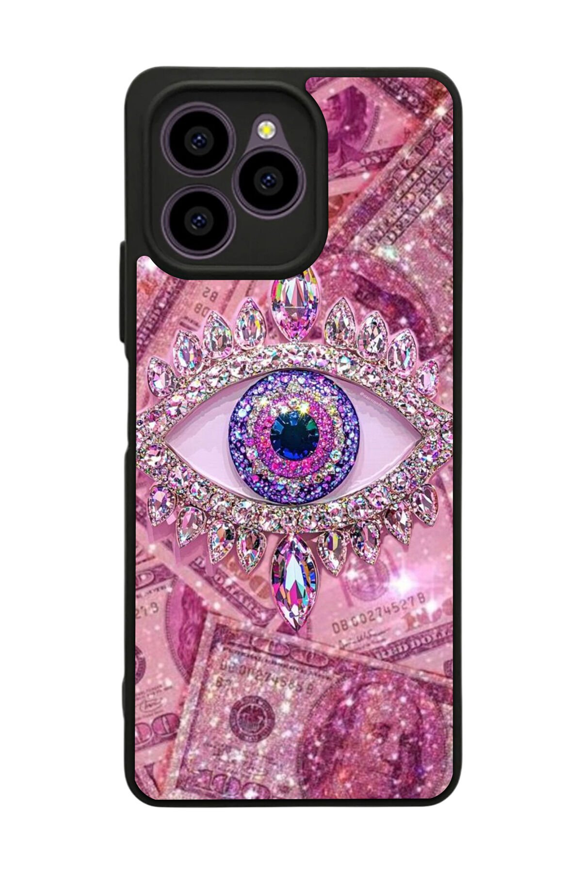 Omix X6 Uyumlu Göz Tasarımlı Glossy Premium Kılıf