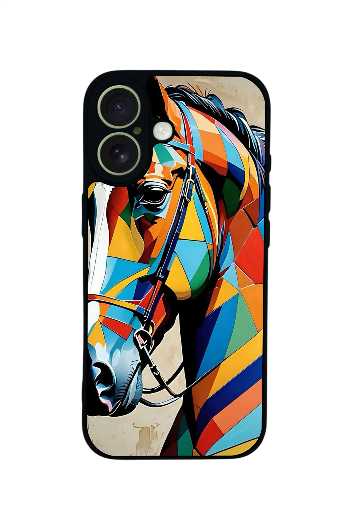 iPhone 17 Uyumlu At Horse Tasarımlı Glossy Premium Kılıf