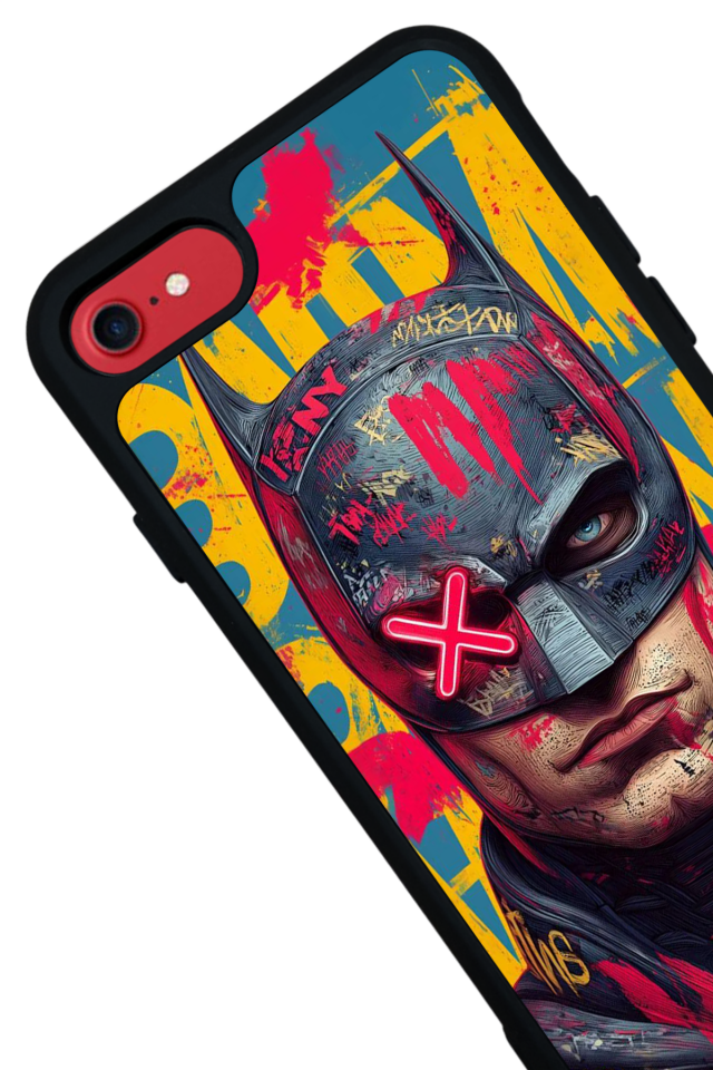 iPhone 7 Uyumlu Batman Tasarımlı Glossy Premium Kılıf