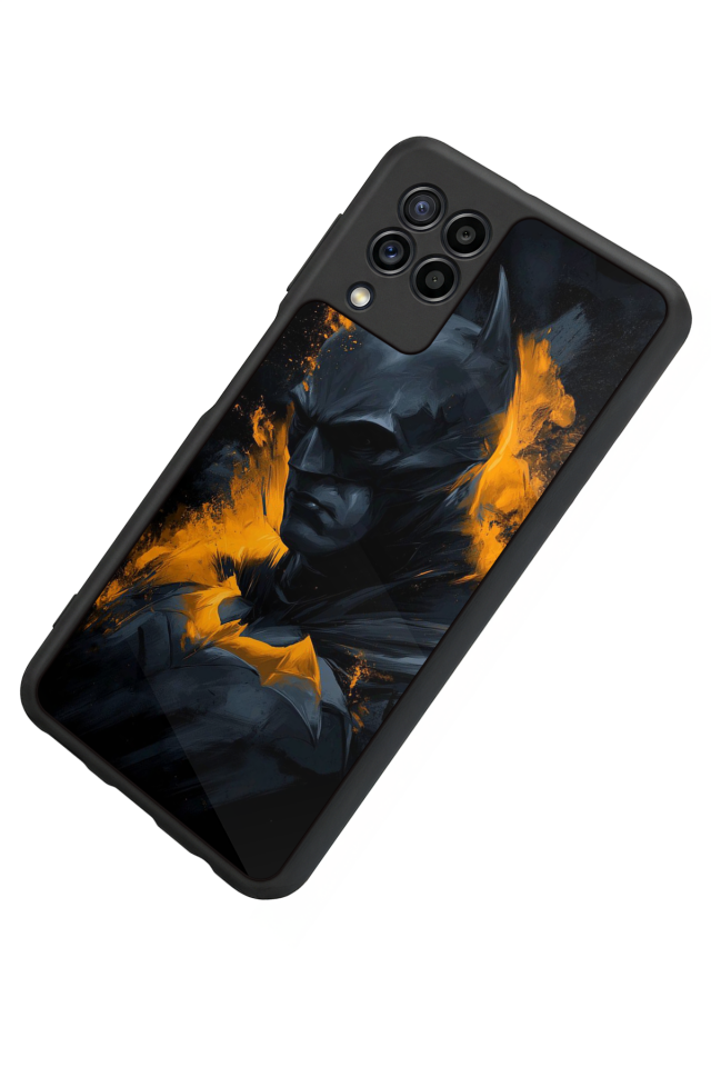 Samsung Galaxy M32 Uyumlu Batman Tasarımlı Glossy Premium Kılıf