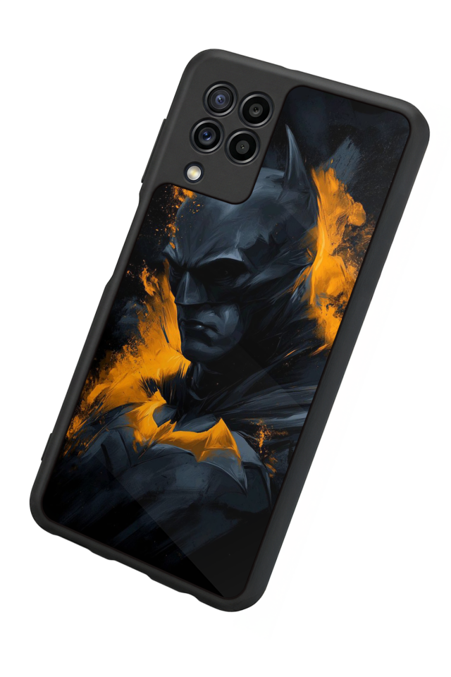 Samsung Galaxy M32 Uyumlu Batman Tasarımlı Glossy Premium Kılıf