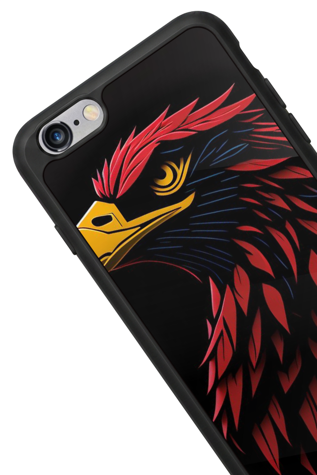 iPhone 6s Plus Uyumlu Besiktas Tasarımlı Glossy Premium Kılıf