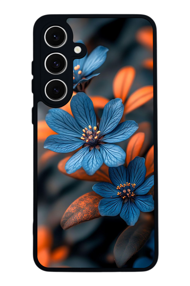 Samsung Galaxy A16 Uyumlu Cicek Tasarımlı Glossy Premium Kılıf