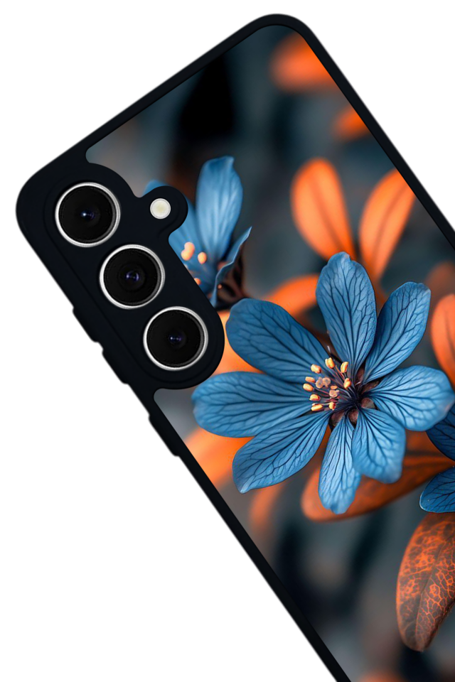 Samsung Galaxy A16 Uyumlu Cicek Tasarımlı Glossy Premium Kılıf