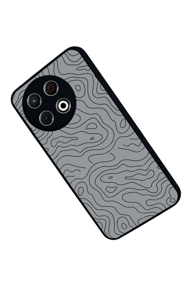 Tecno Spark 30 Pro Uyumlu Çizgi Sanatı Tasarımlı Glossy Premium Kılıf