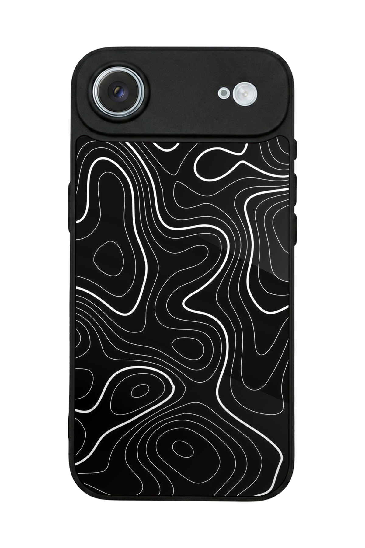 iPhone 17 Air Uyumlu Çizgi Sanatı Tasarımlı Glossy Premium Kılıf