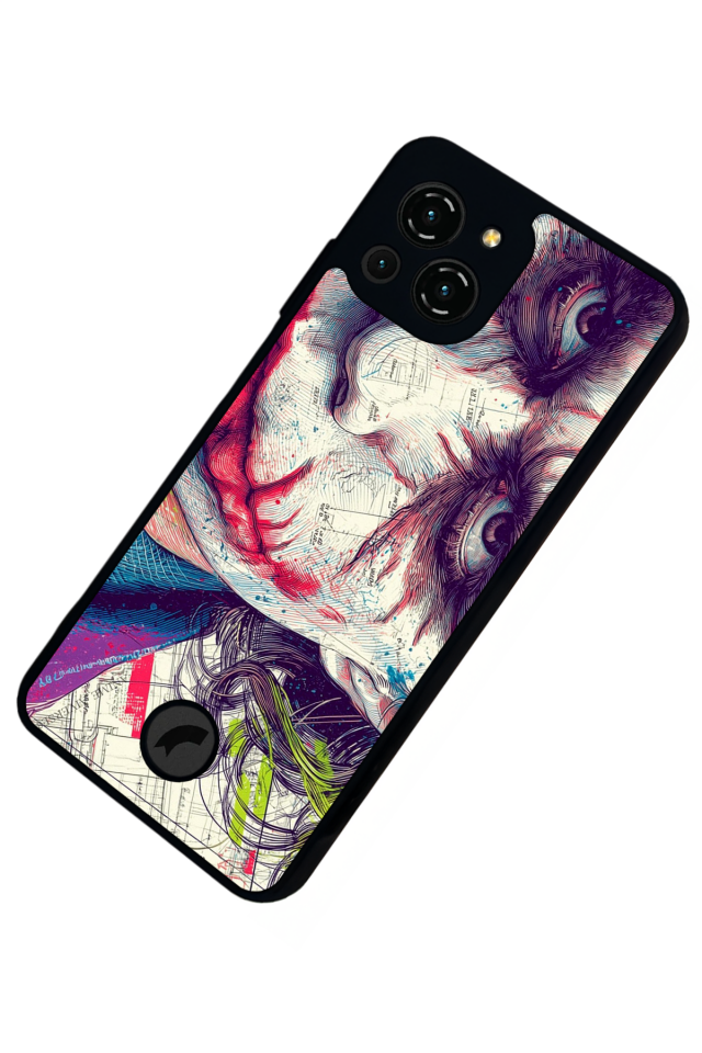 Reeder S23 Pro Max Uyumlu Joker Tasarımlı Glossy Premium Kılıf