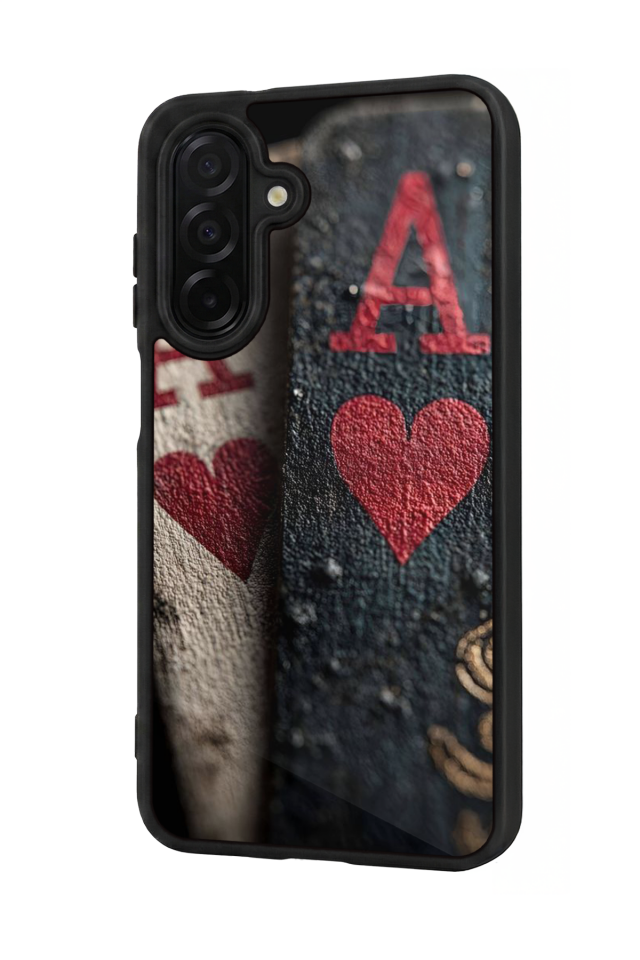 Samsung Galaxy A36 Uyumlu Kart Tasarımlı Glossy Premium Kılıf