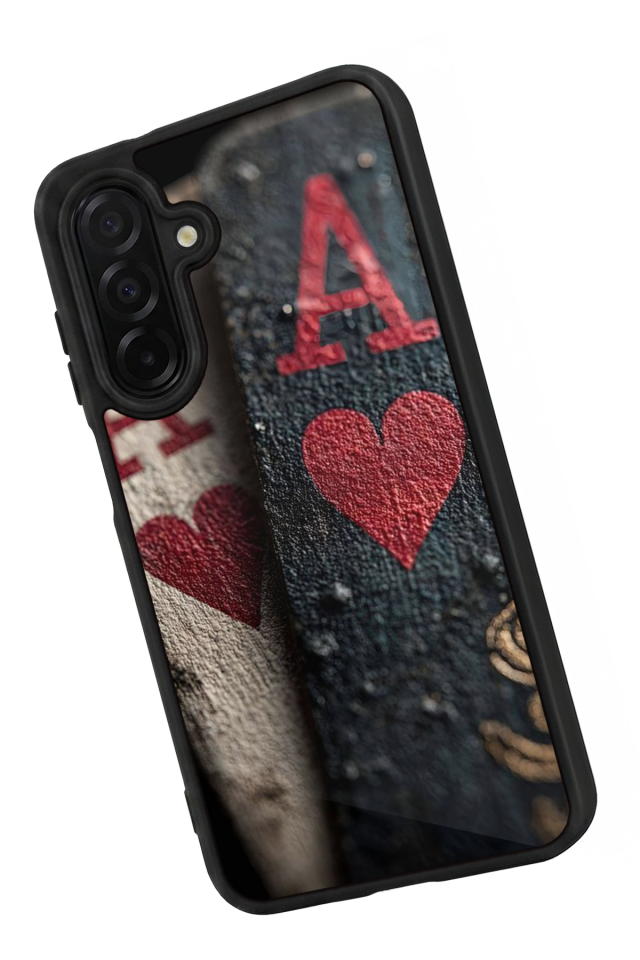 Samsung Galaxy A36 Uyumlu Kart Tasarımlı Glossy Premium Kılıf