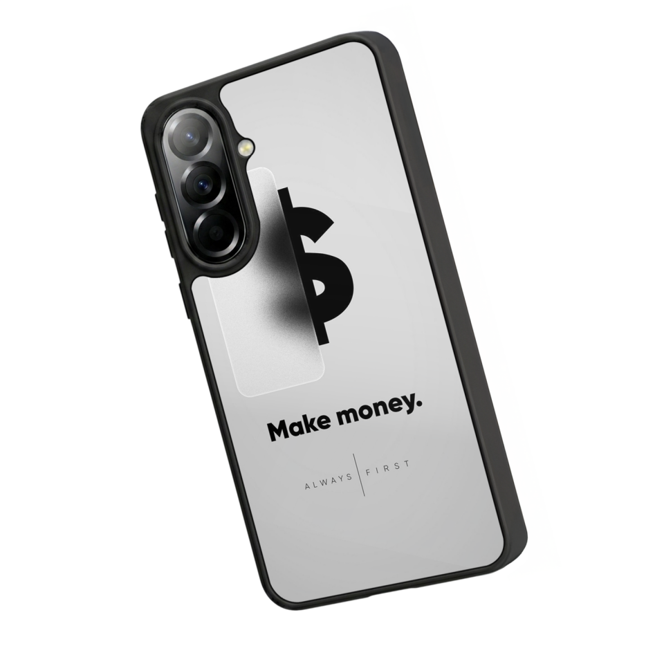 Samsung Galaxy A57 Uyumlu Money Para Tasarımlı Glossy Premium Kılıf