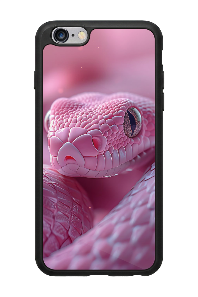 iPhone 6s Plus Uyumlu Yılan Tasarımlı Glossy Premium Kılıf