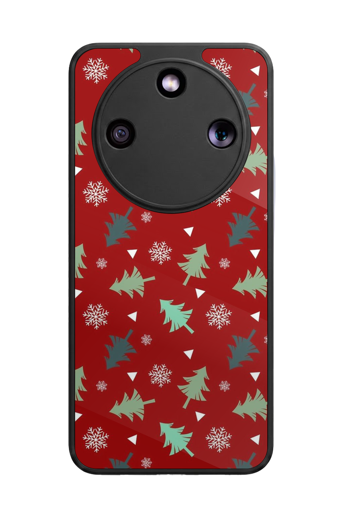 Honor Magic 8 Lite Uyumlu Yilbasi Christmas Tasarımlı Glossy Premium Kılıf