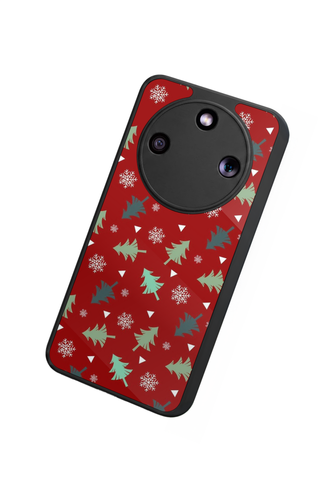 Honor Magic 8 Lite Uyumlu Yilbasi Christmas Tasarımlı Glossy Premium Kılıf